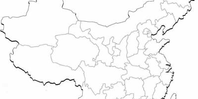 चीन के नक्शे प्रश्नोत्तरी